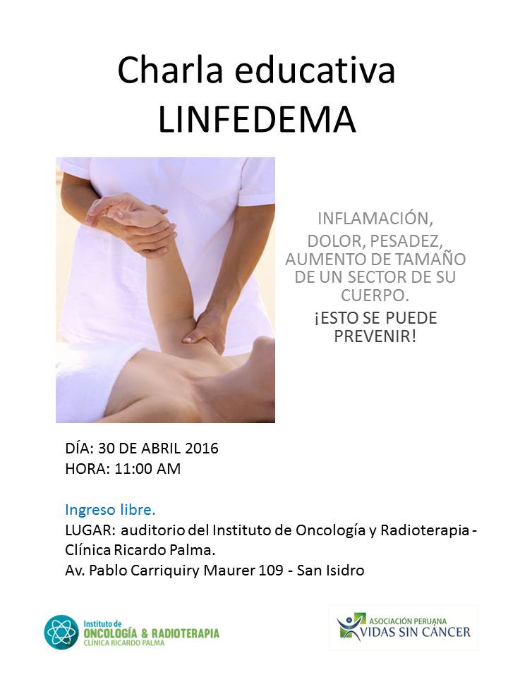 Charla educativa LINFEDEMA
